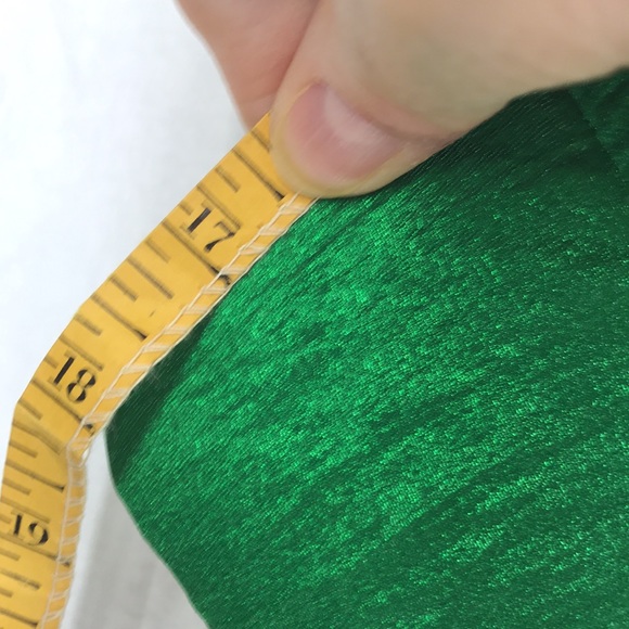 Ruby Rd. Petite vibrant green top 14P - Picture 6 of 12